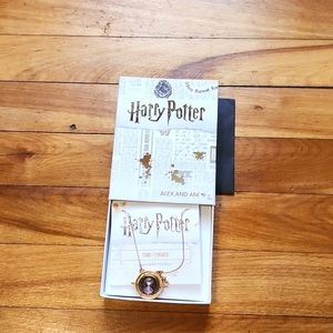 BNIB Alex and Ani Harry Potter Time Turner Necklace